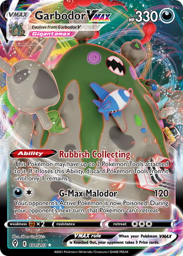 101/203 - Garbodor VMAX - [Rare Holo VMAX]