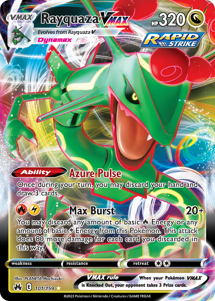 101/159 - Rayquaza VMAX - [Rare Holo VMAX]