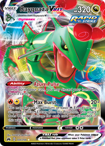 101/159 - Rayquaza VMAX - [Rare Holo VMAX]