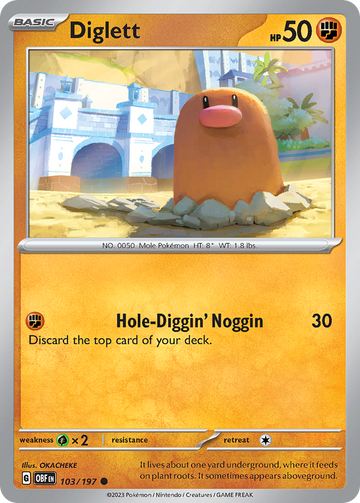 103/197 - Diglett - [Common]