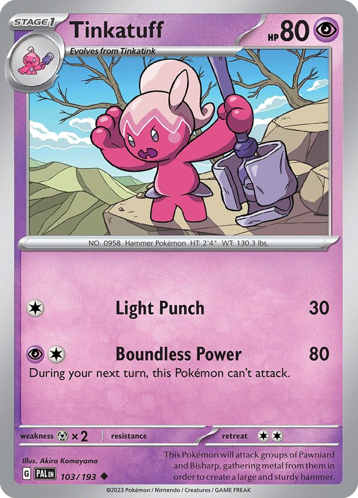 103/193 - Tinkatuff - [Uncommon]