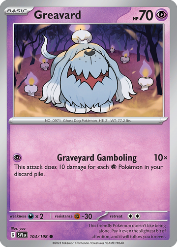 104/198 - Greavard - [Common] - Reverse Holo