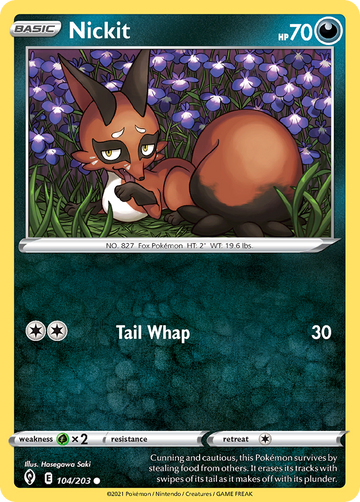 104/203 - Nickit - Reverse Holo - [Common]