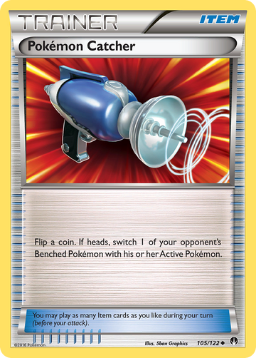 105/122 - Pokémon Catcher - [Uncommon]