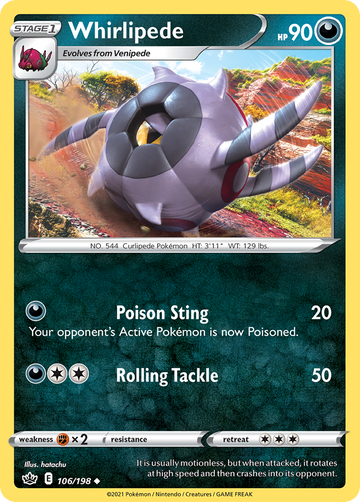 106/198 - Whirlipede - [Uncommon]