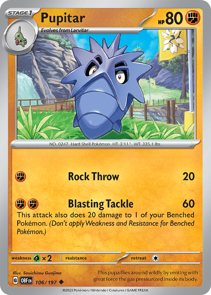 106/197 - Pupitar - [Uncommon]