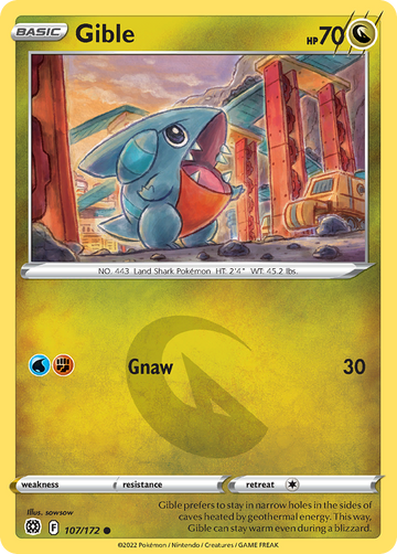 107/172 - Gible - [Common]