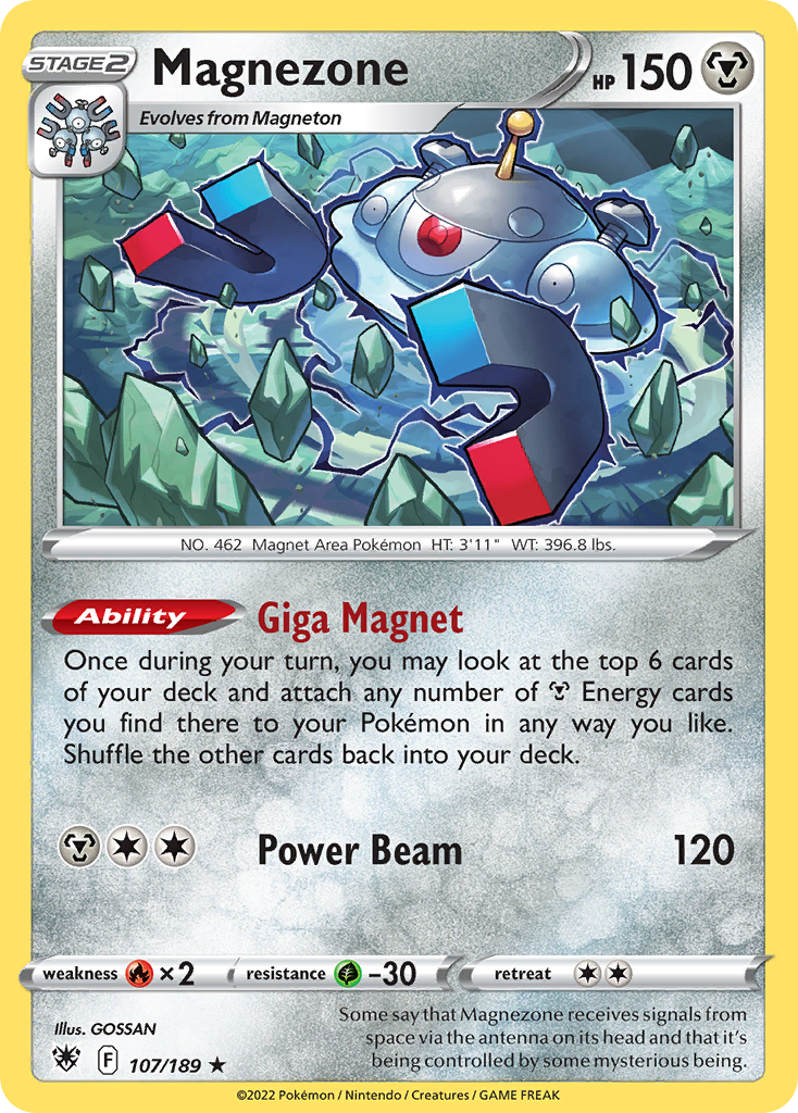 107/189 - Magnezone - [Rare Holo]