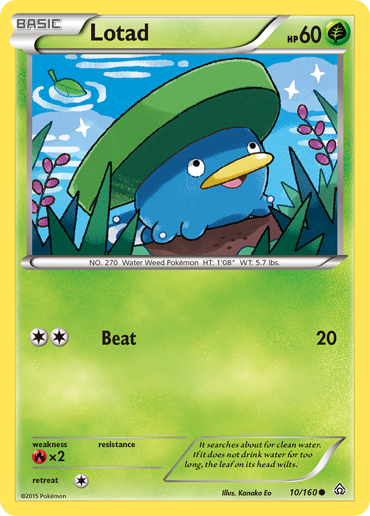 10/160 - Lotad - [Common]