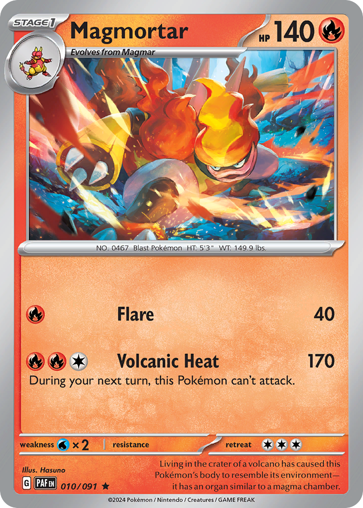 010/091 - Magmortar - [Rare] - [Reverse Holo]