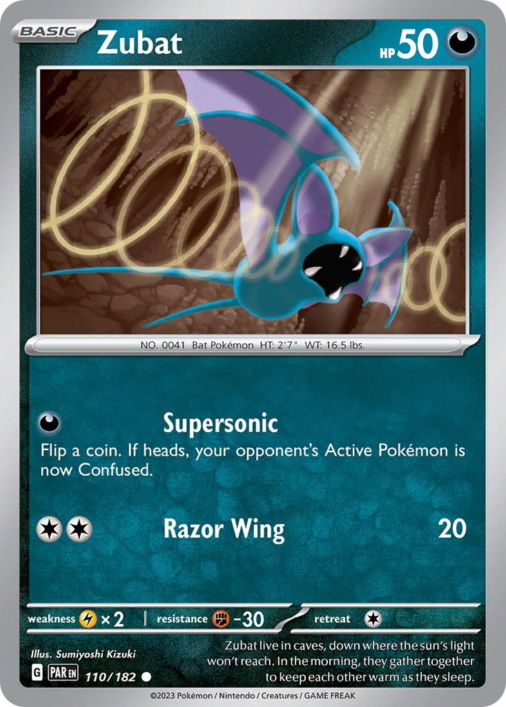 110/182 - Zubat - [Common]-Pokemeister