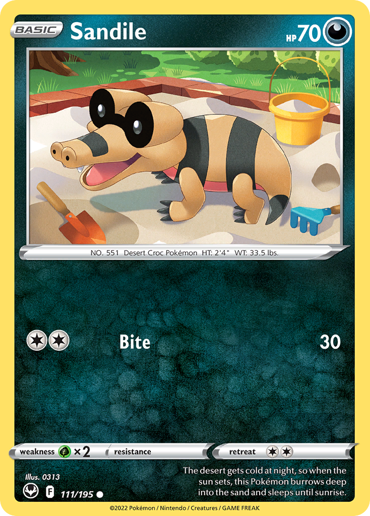 111/195 - Sandile - [Common] - Reverse Holo