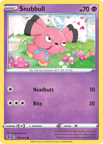 115/264 - Snubbull - [Common]