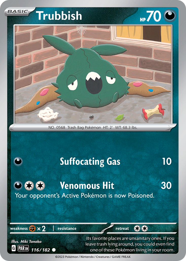 116/182 - Trubbish - [Common]-Pokemeister