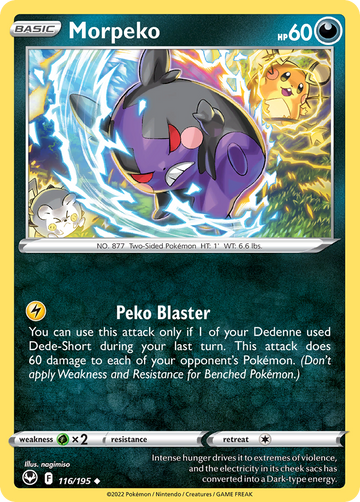 116/195 - Morpeko - [Uncommon] - Reverse Holo