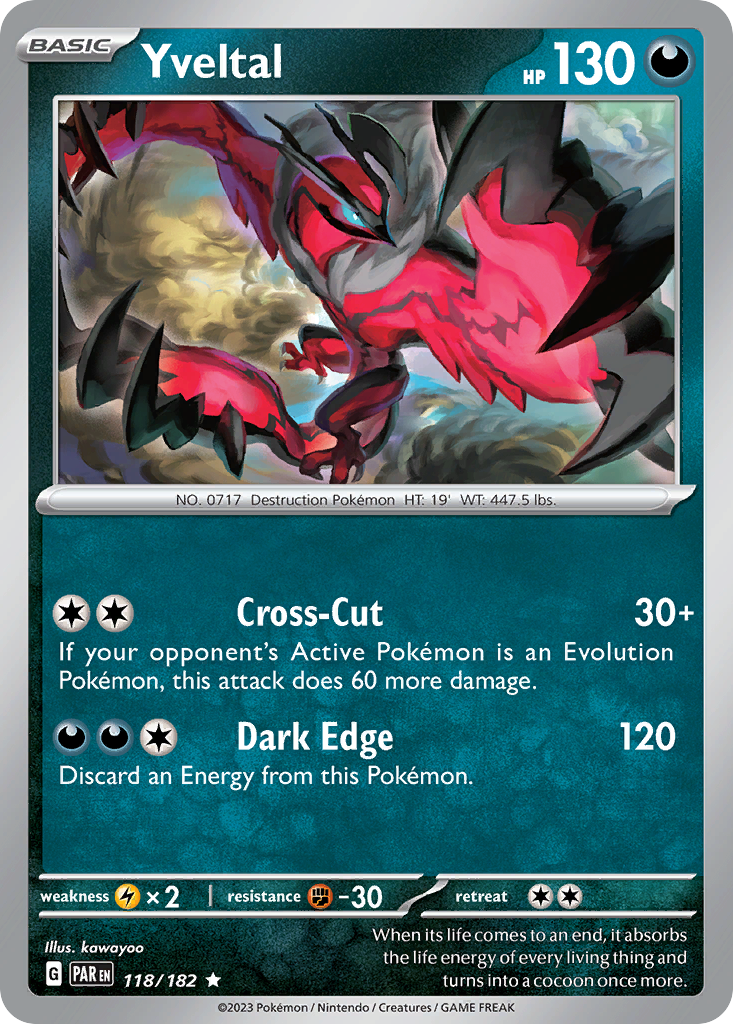 118/182 - Yveltal - [Rare]-Pokemeister