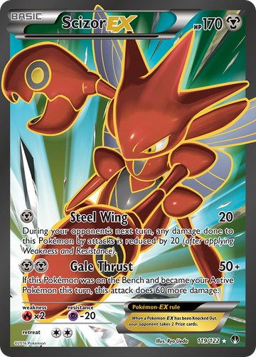 119/122 - Scizor-EX - [Rare Ultra]