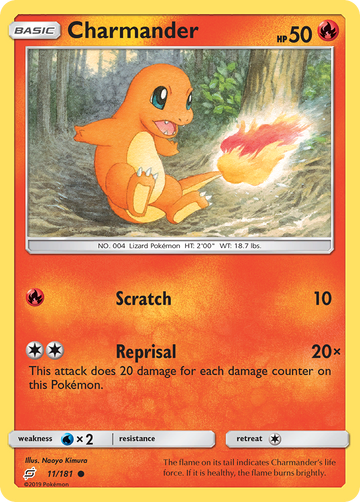 11/181 - Charmander - [Common]