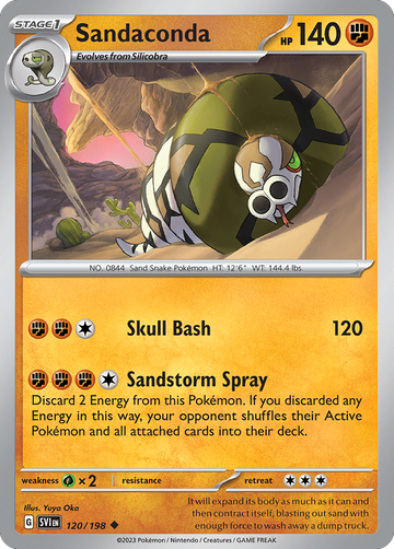 120/198 - Sandaconda - [Uncommon]