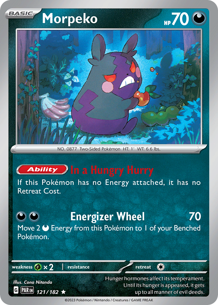 121/182 - Morpeko - [Rare]-Pokemeister