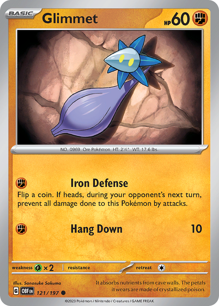 121/197 - Glimmet - [Common] - Reverse Holo