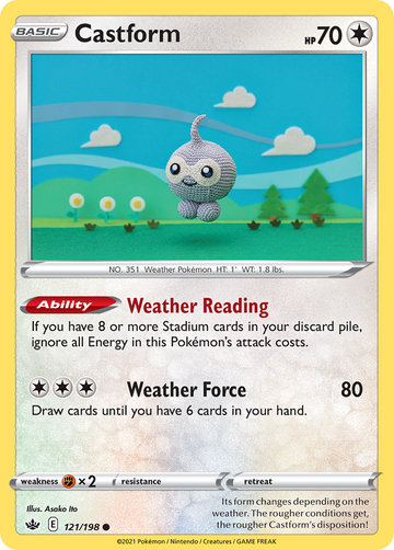 121/198 - Castform - [Common]