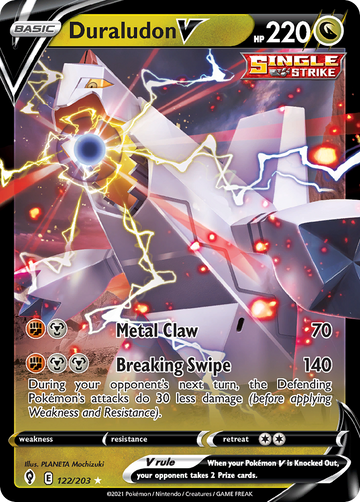 122/203 - Duraludon V - [Rare Holo V]