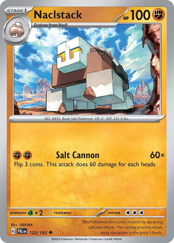 122/193 - Naclstack - [Uncommon] - Reverse Holo