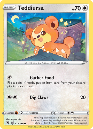 122/189 - Teddiursa - [Common]