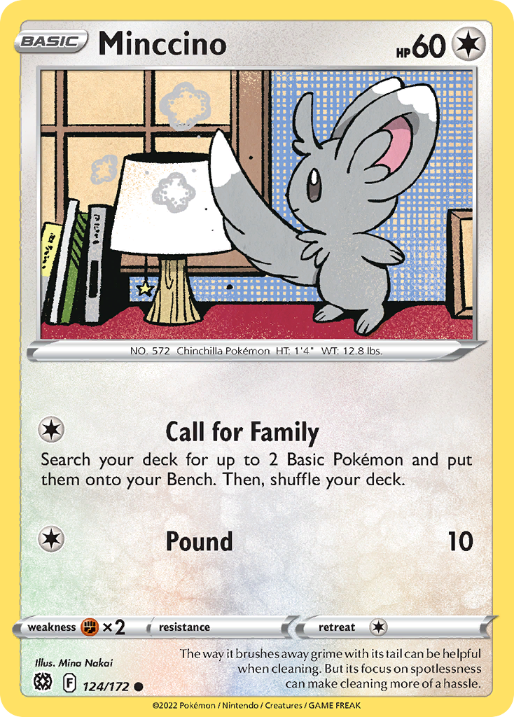 124/172 - Minccino - [Common]