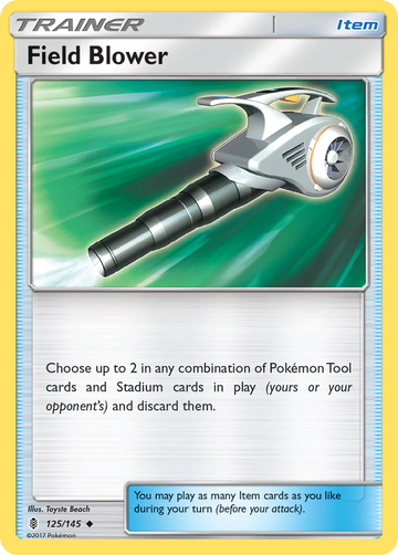 125/145 - Field Blower - [Uncommon] - Reverse Holo