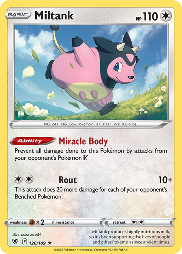 126/189 - Miltank - [Rare Holo]