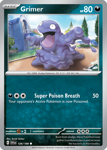 126/198 - Grimer - [Common]