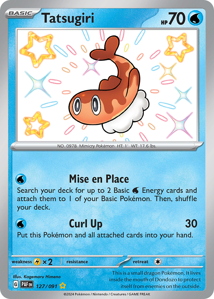 127/091 - Tatsugiri - [Shiny Rare]