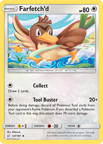 127/181 - Farfetch'd - [Uncommon]