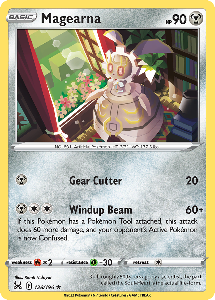128/196 - Magearna - Reverse Holo - [Rare]