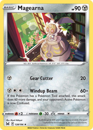 128/196 - Magearna - Reverse Holo - [Rare]