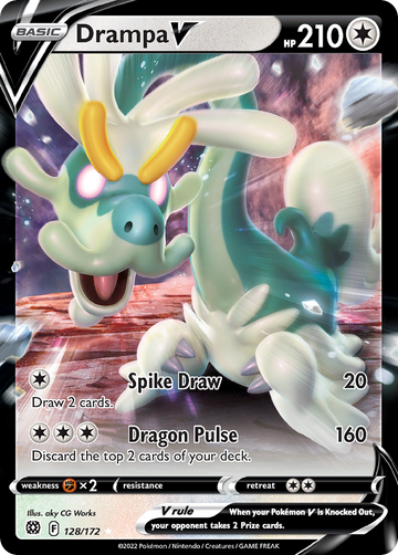 128/172 - Drampa V - [Rare Holo V]