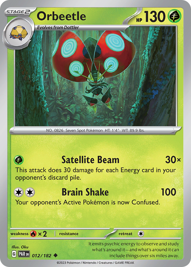 012/182 - Orbeetle - [Uncommon]-Pokemeister