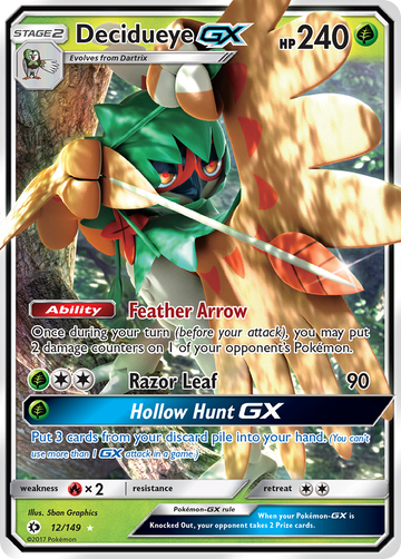 012/149 - Decidueye-GX - [Rare Holo GX]
