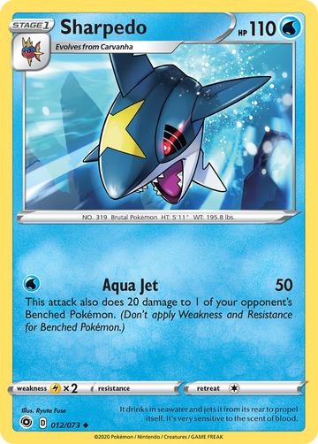 012/073 - Sharpedo - [Uncommon]