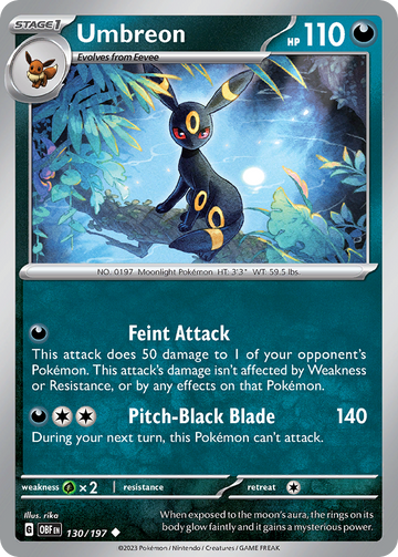 130/197 - Umbreon - [Uncommon]