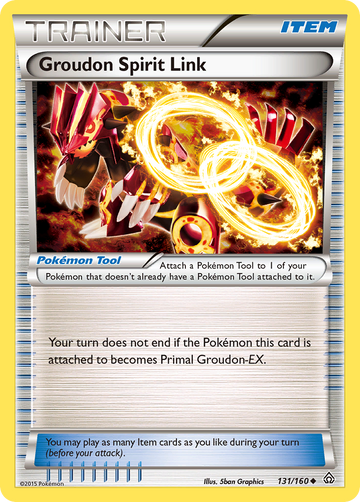 131/160 - Groudon Spirit Link - [Uncommon]