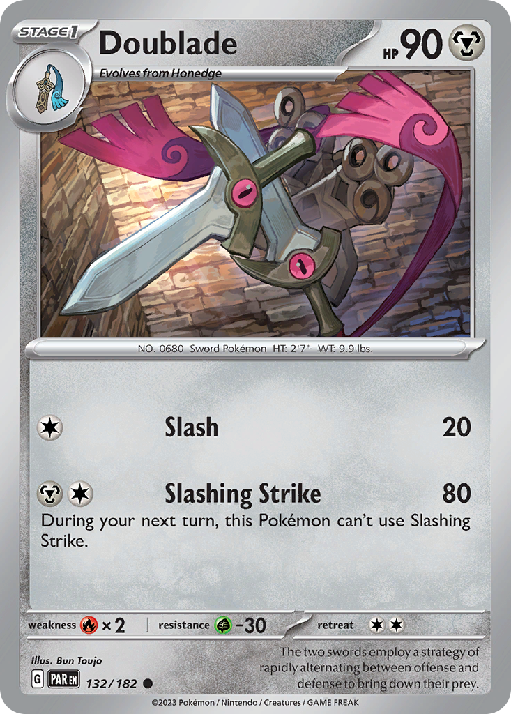 132/182 - Doublade - [Common]-Pokemeister