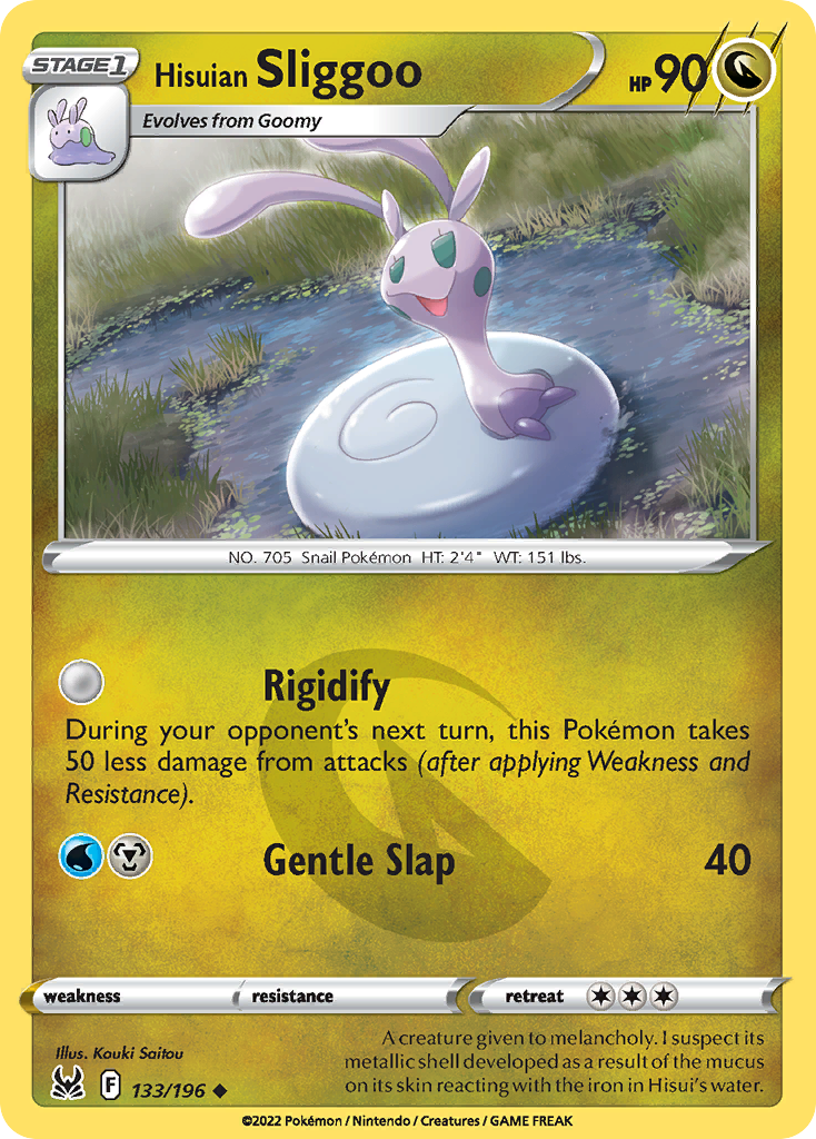 133/196 - Hisuian Sliggoo - [Uncommon]