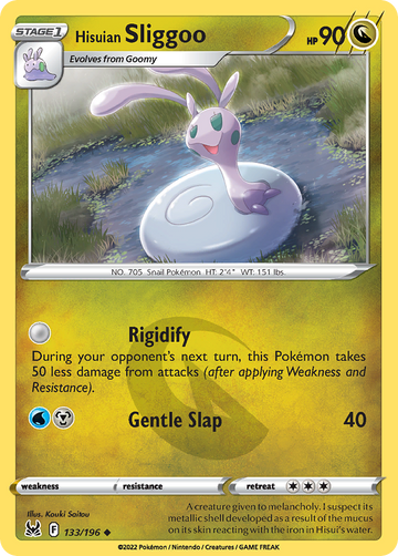 133/196 - Hisuian Sliggoo - [Uncommon]