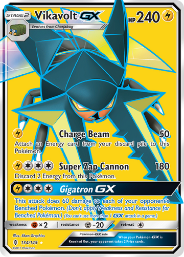 134/145 - Vikavolt-GX - [Rare Ultra]