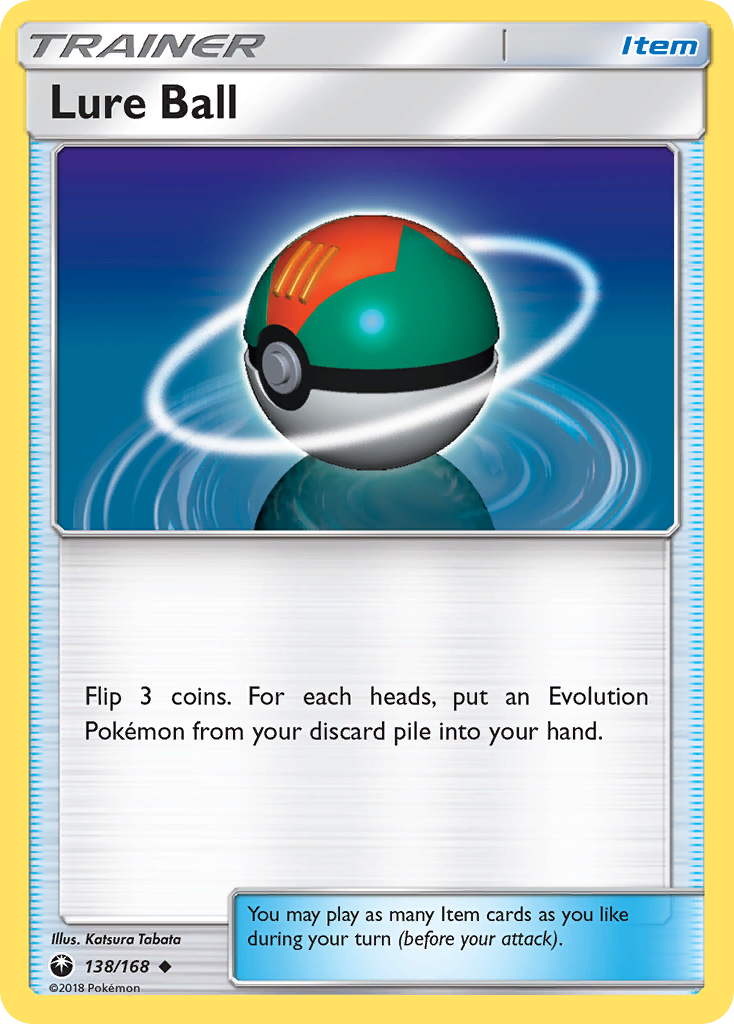 Pokémonkaart 138/168 - Lure Ball - Celestial Storm - [Uncommon]