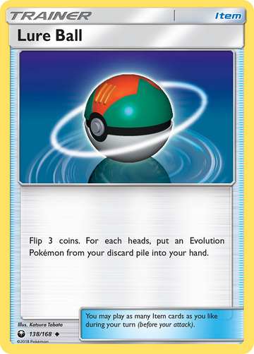 138/168 - Lure Ball - [Uncommon] - Reverse Holo