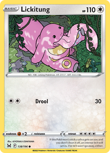 138/196 - Lickitung - [Common]